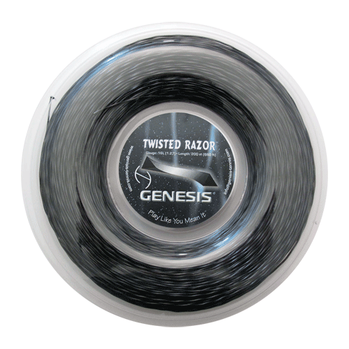 200meter Genesis Black magic Tennis String Reel 16L/1.26mm 